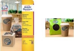 Image du produit Avery Étiquettes Naturbraune
