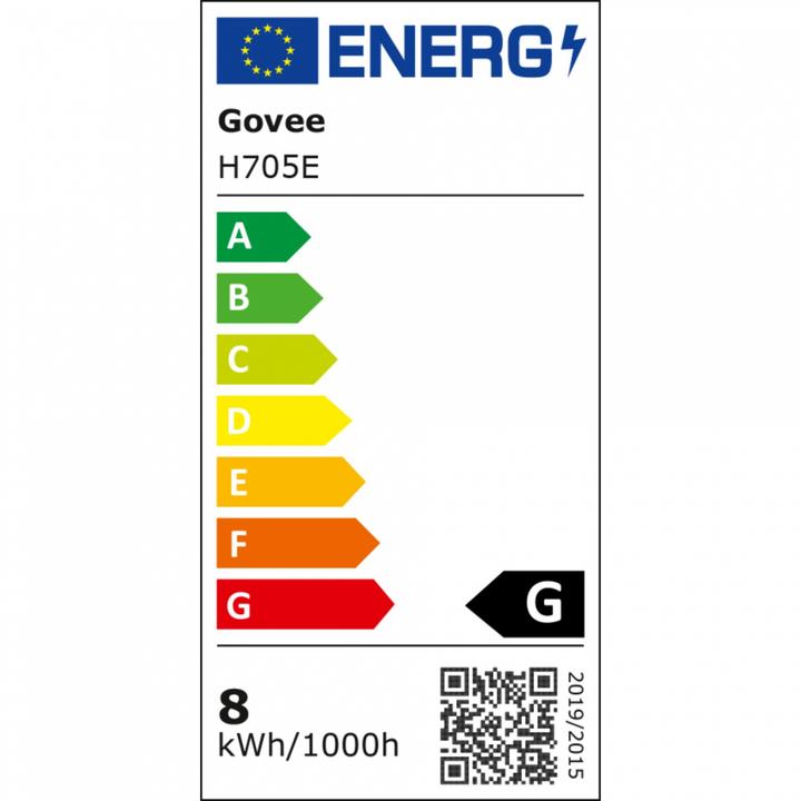 Energy Label Govee Permanent Outdoor Lights 2 - 30M (40 lm, IP67, IP65)