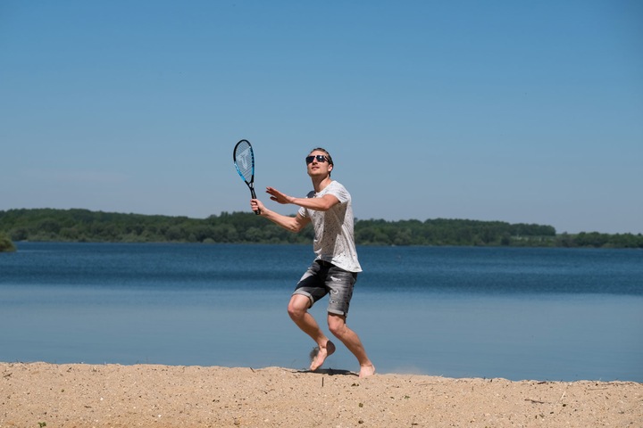Actual product image Talbot Torro Speed badminton set 6600 LED