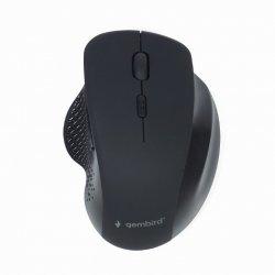 Actual product image Gembird MUSW-6B-02 6-button optical wireless mouse black (Wireless)