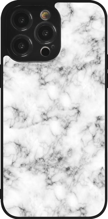 Actual product image PhoneLook Cover silicone black Marble 01 (Apple iPhone 14 Pro Max)
