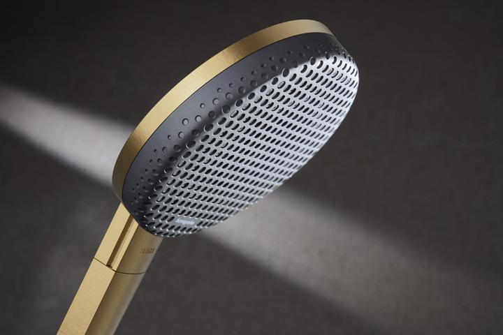 Produktbild hansgrohe Runde Handbrause mit 3 Strahlarten und Anti-Kalk-Funktion (3 Strahlarten, 10.30 l/min)