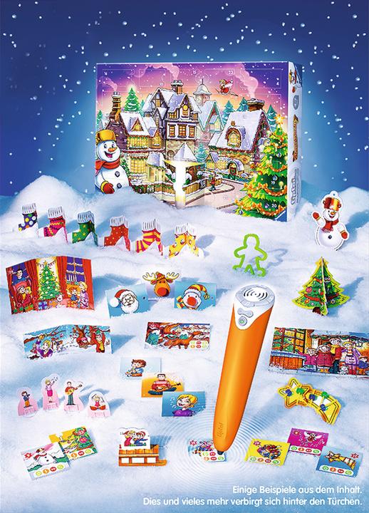 Produktbild Ravensburger Adventskalender 2017 Weihnachtsdorf