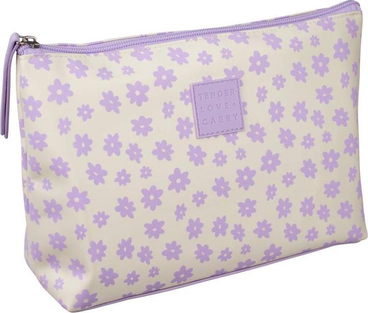 Actual product image Tender Love + Carry Lilac Cream Daisy Fun Holdall
