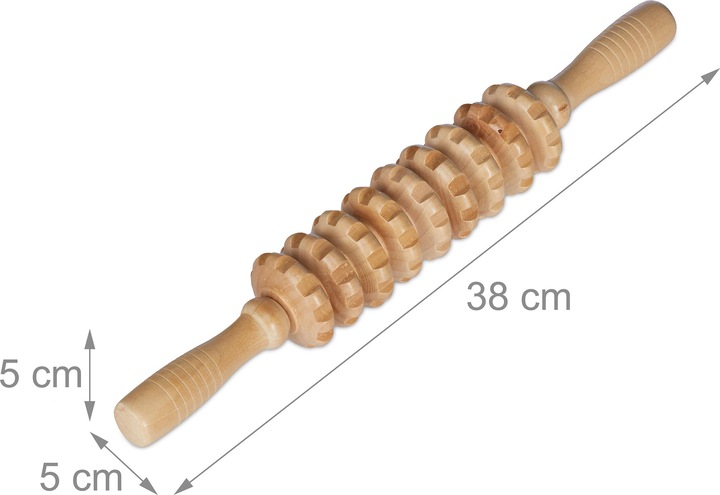 Actual product image Relaxdays Massageroller