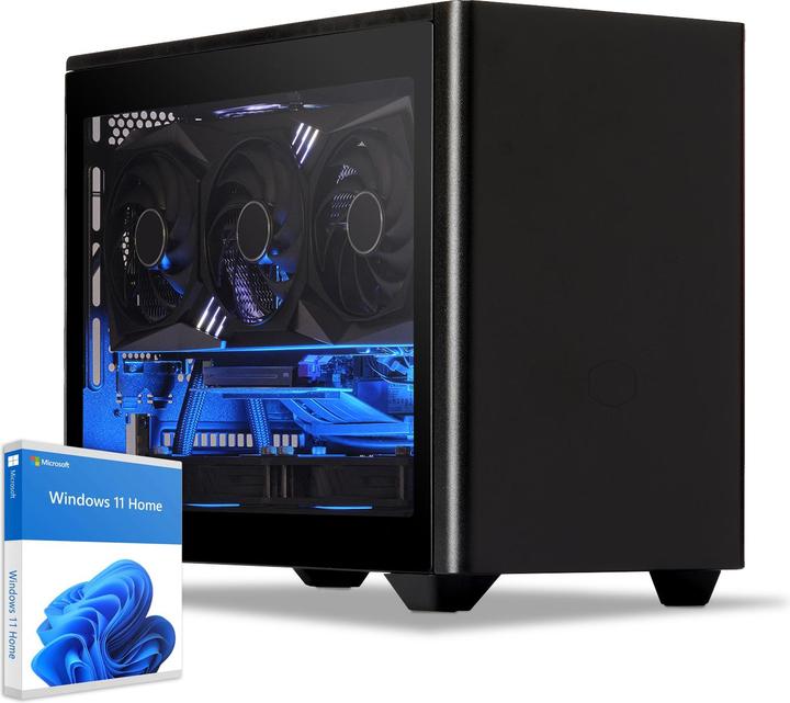Produktbild Sedatech Expert Gaming Mini-PC - UC0G100I1I1HF (1000 GB, 16 GB, AMD Ryzen 5 5500, GeForce RTX 4060)