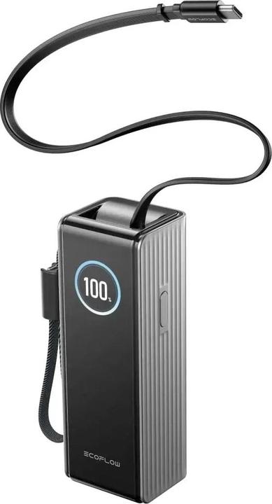 Actual product image EcoFlow RAPID Powerbank silver 25.000mAh (25000 mAh, 170 W, 90 Wh)