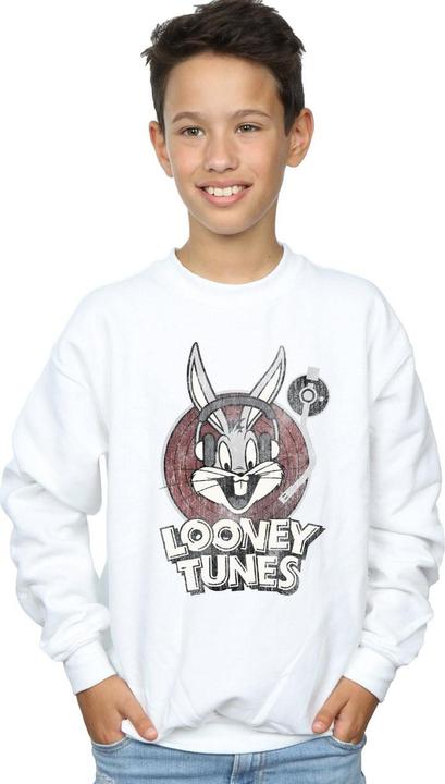 Immagine prodotto Looney Tunes Felpa Bugs Bunny Cerchio Logo Ragazzi (152, 158)