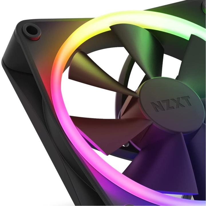 Actual product image NZXT F120 RGB Computer Case Fan (120 mm, 3x)