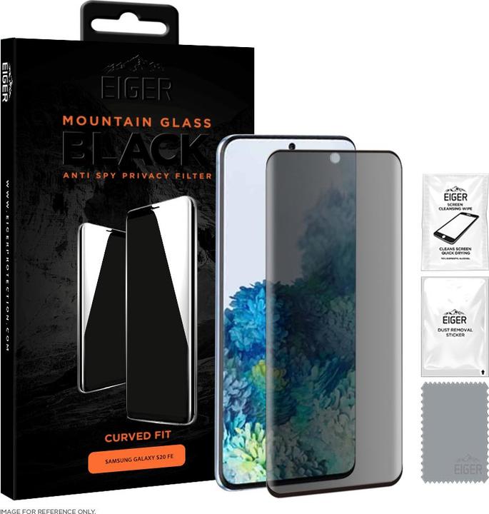 Produktbild Eiger Mountain Glass Black Edge (1 Stk., Samsung Galaxy S20 FE)