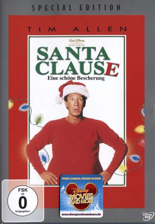 Santa Clause A beautiful gift (DVD, 1994, German, Italian, English)
