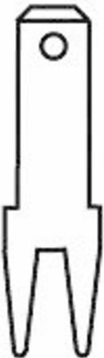 Actual product image Vogt Verbindungstechnik Flat plug