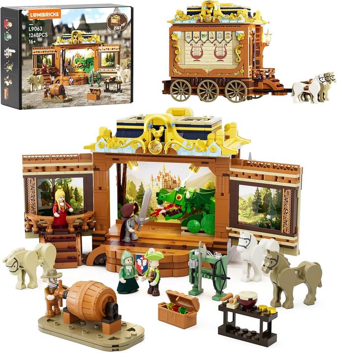 Produktbild Lumibricks Mittelalterlicher Theaterwagen