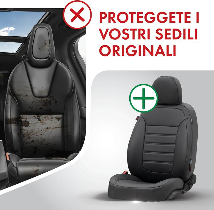 Produktbild Walser Sitzbezug für VW Golf 7 Trendline 08/2021-2021, 2 Einzelsitzbezüge