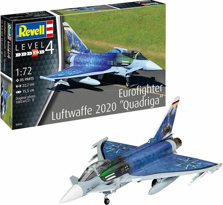 Produktbild Revell Model Set Eurofighter Luftwaffe 2020 Quadriga