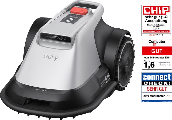 Actual product image eufy E15 (800 m², Without boundary wire)