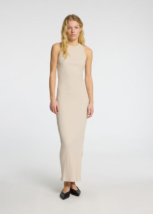 Produktbild Selected Rippmuster Baumwoll Maxikleid (S)