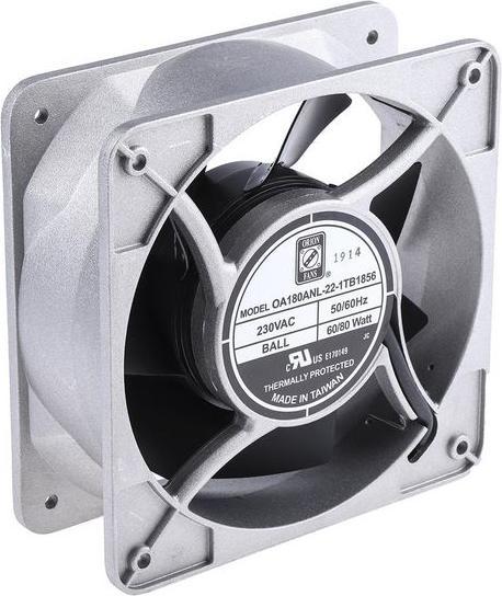 Produktbild RS PRO AC FAN 180x65mm 230vac all metal IP56 te (80 mm)