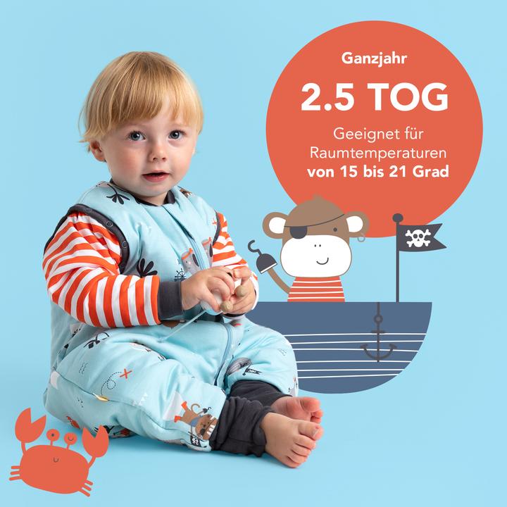 Image du produit Schlummersack Gigoteuse à pieds - 2.5 TOG toutes saisons (90 cm, 2.5 TOG, Toute l'année)