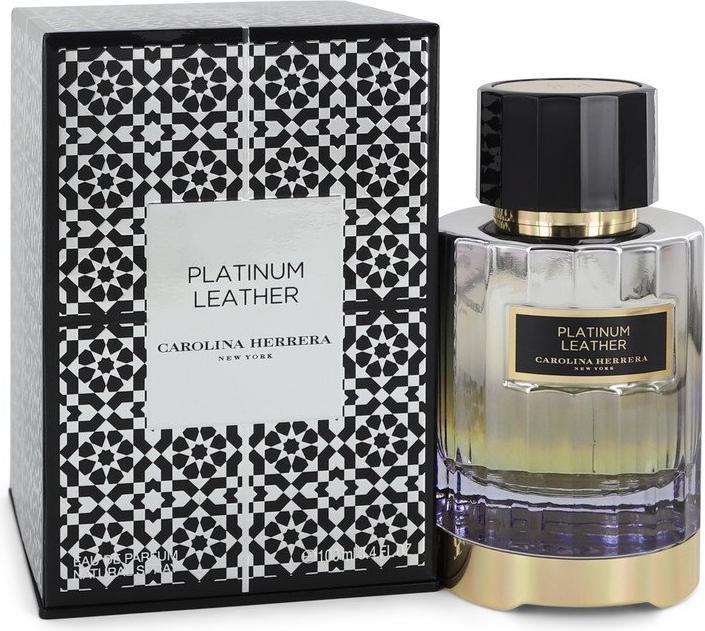 Actual product image Carolina Herrera Platinum Leather by Eau de Parfum Spray (Unisex) 100 ml (Eau de parfum, 100 ml)