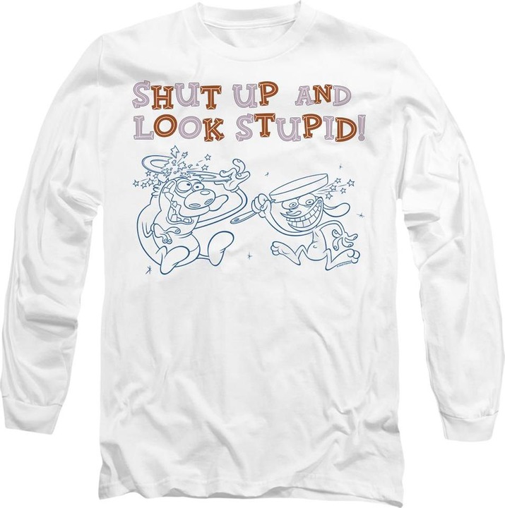 Produktbild Ren & Stimpy Shut Up And Look Stupid! TShirt (S)