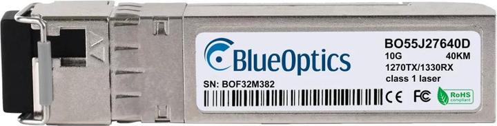 Actual product image BlueOptics Compatible Juniper SFP-10G-BXU © BO55J27640D SFP+ Bidi Transceiver, LC-Simplex, 10GBASE-BX-U, Singl