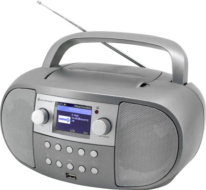 Soundmaster CD/DAB+/Internet Boombox SCD7600TI (DAB+, FM, Bluetooth, WiFi)