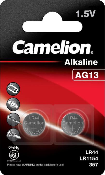 Produktbild Camelion Alkaline (2 Stk., LR44, 158 mAh)