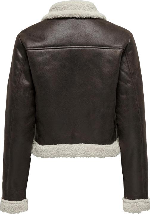 Image du produit Only Fly-Away col veste en cuir synthétique (L)