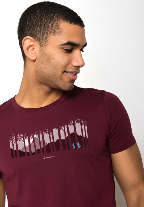 Actual product image Greenbomb Nature Forest Couple Guide T-Shirt (S)