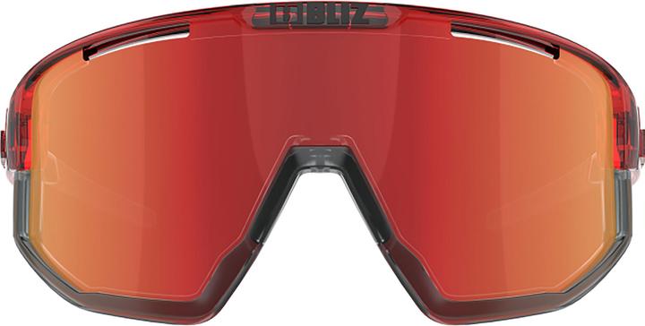 Actual product image Bliz Fusion Transparent Brown w multi Cat 3 VLT 15% (Transparent Red, Brown w Red Multi, Transparent Red, Brown w Red Multi)