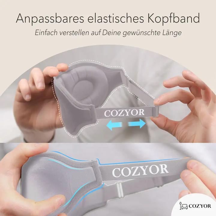 Immagine prodotto Cozyor Maschera per dormire e tappi per le orecchie (Maschera sonno)