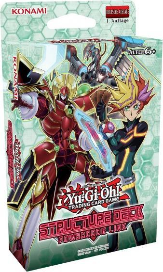 Actual product image Yu-Gi-Oh Structure Deck: Powercode Link -! - EN (German, Deck)
