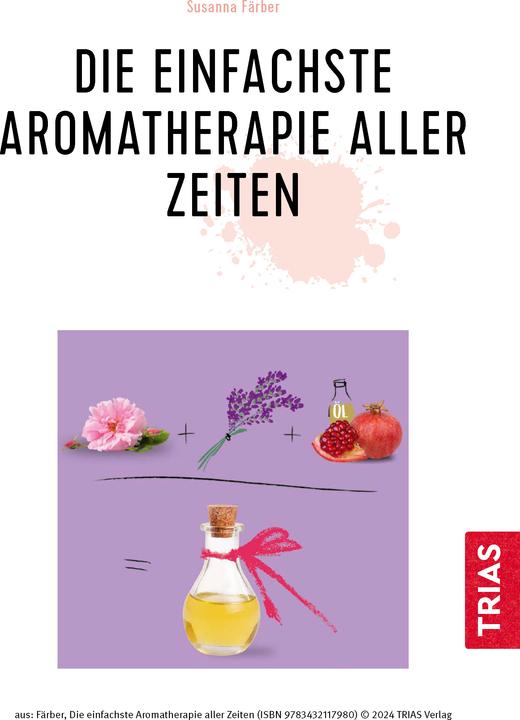 Produktbild Die einfachste Aromatherapie aller Zeiten (Deutsch, Susanna Färber, 2024)