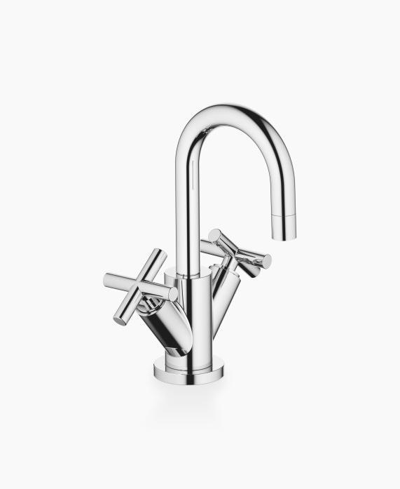 Image du produit Dornbracht Tara, mélangeur de lavabo monotrou, avec vidage automatique, saillie 100 mm, 22302892