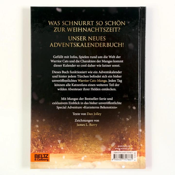 Produktbild Warrior Cats - Adventskalenderbuch