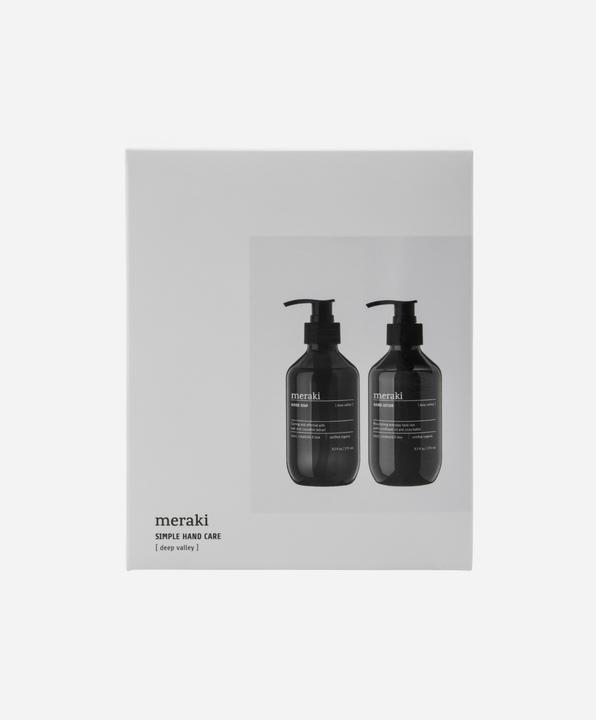 Productafbeelding Meraki Gift box, Deep valley, Simple hand care, 275 ml (Lichaamsverzorgingsset)
