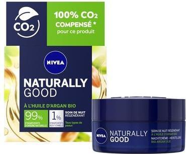 Actual product image NIVEA Regenerating Facial Care with 99% Natural Ingredients (50 ml, Night cream)