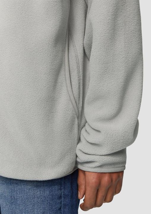 Produktbild S.Oliver Sweatshirt Jacke Fleecejacke mit Stehkragen (S)