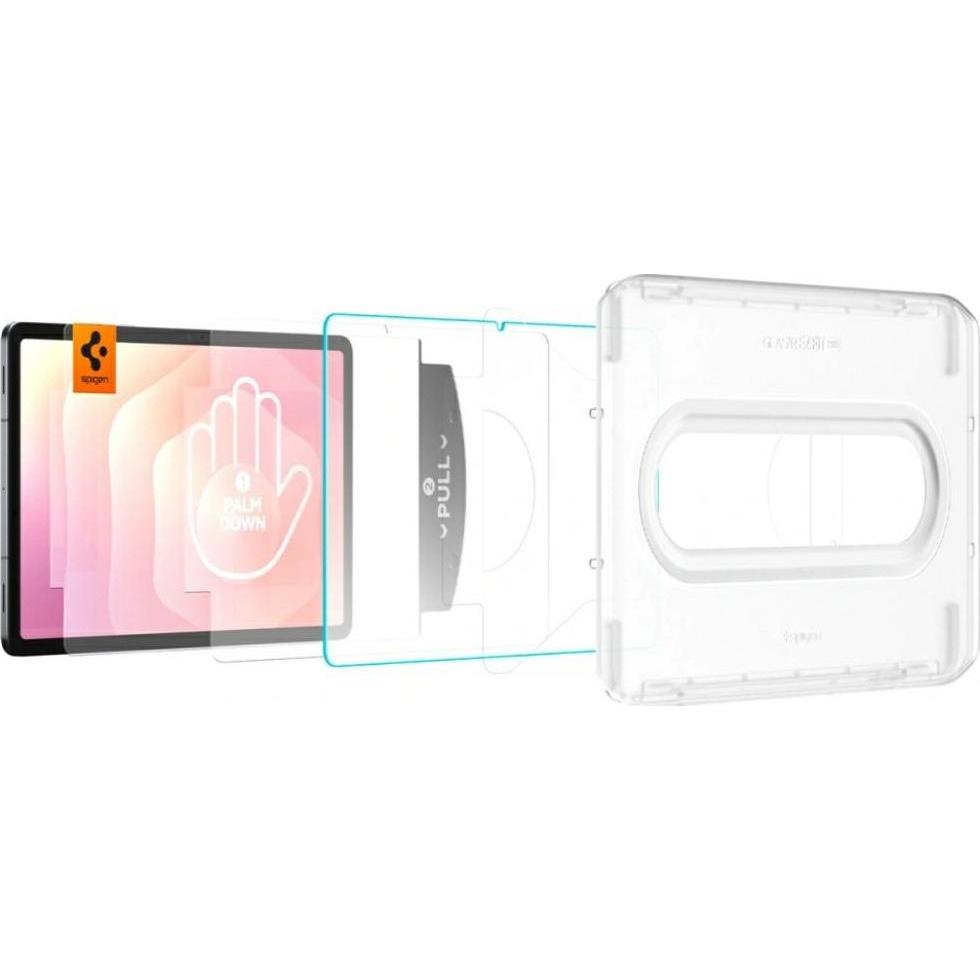 Spigen - Glas.TR EZ-FIT Pro - Samsung Galaxy Tab S11 - Clear (Samsung Galaxy Tab S11), Cover tablet, Trasparente