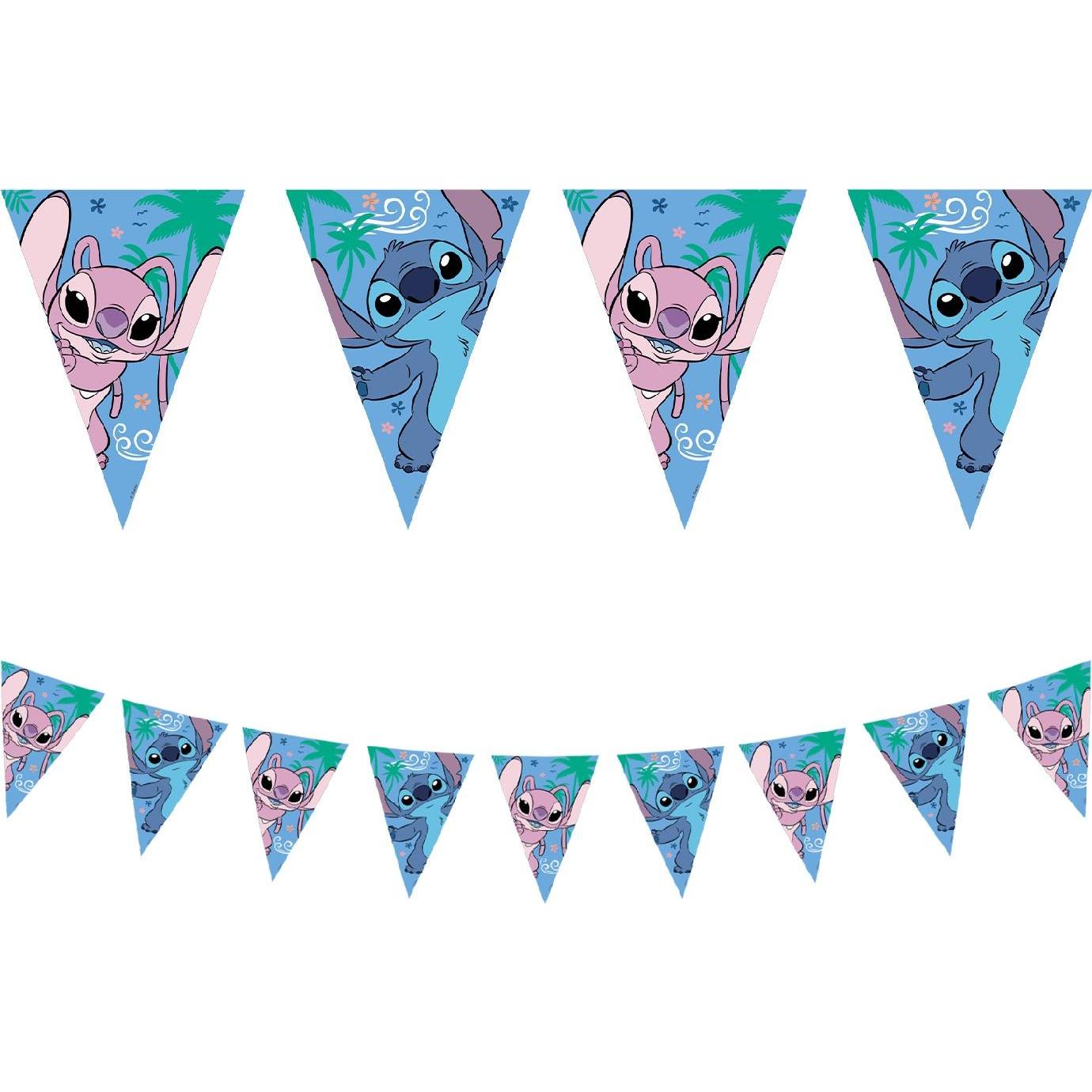 Thumbnail - Decorata Party Guirlande de fanions Stitch