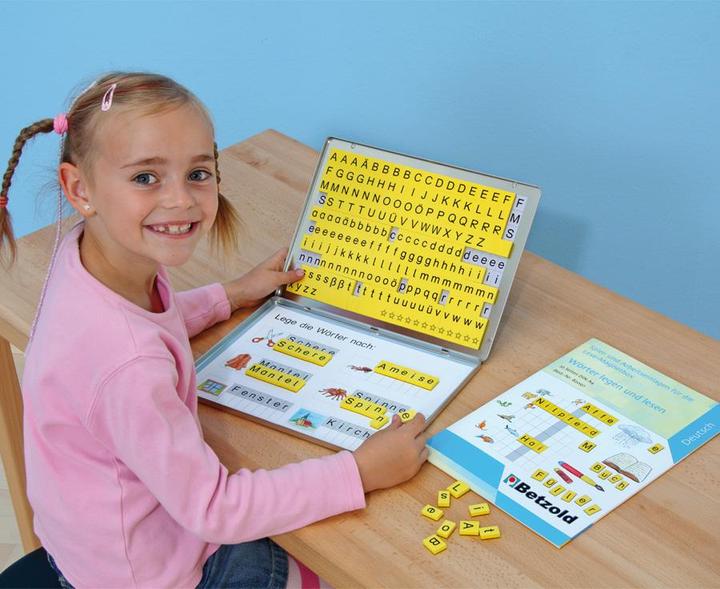 Produktbild Betzold Lese-Magnetbox Mit 32 Arbeitsblättern (Deutsch)