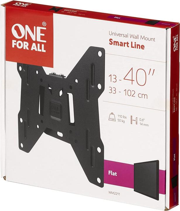 Produktbild One for All Smart WM2211 (Wand, 40", 50 kg)