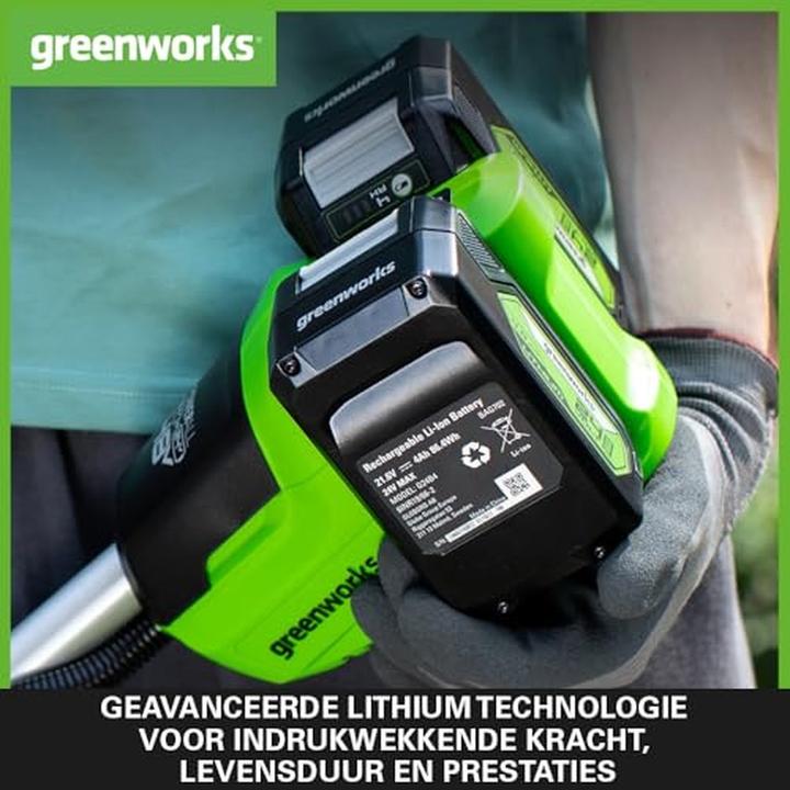 Produktbild Greenworks 24V Starterskit - 2 x 4 Ah Accu's En Duolader (24 V)