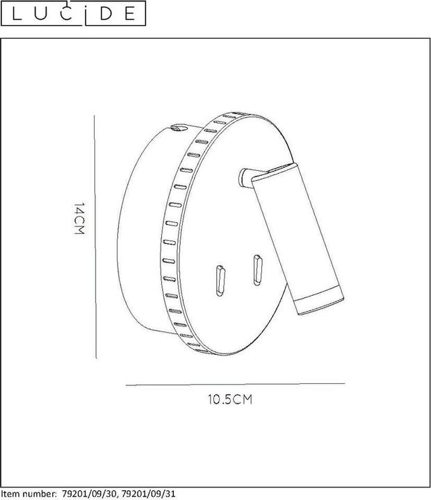 Produktbild Lucide Bentjer (350 lm)