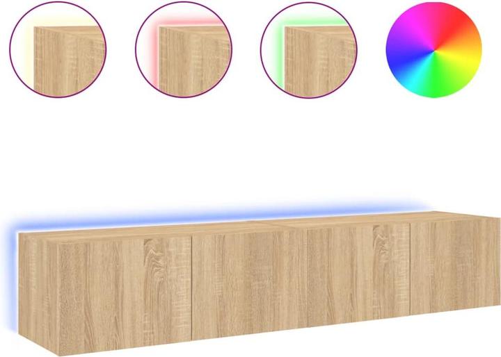 Produktbild vidaXL TV-Wandschrank (80 x 35 x 31 cm)