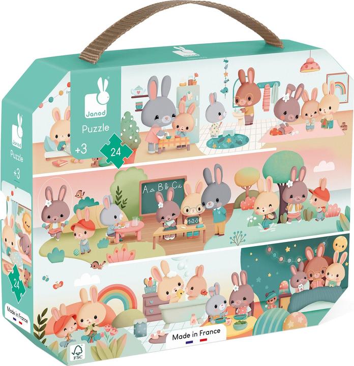 Produktbild Janod Tagesablauf (24 Teile)