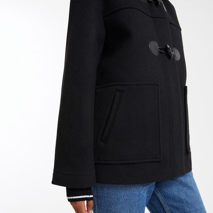 Actual product image La Redoute Collections Halblange Winterjacke im Dufflecoat-Stil (40)