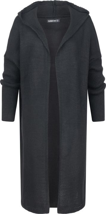 Image du produit Cloud 5ive Knit Cardigan with hood black S (S)