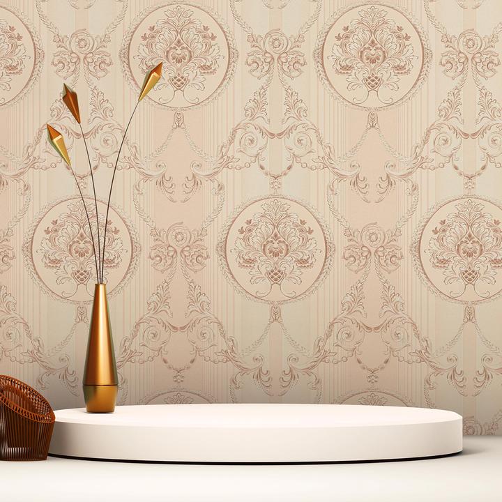 Produktbild Tadessi Barock Jacopo M1-No.2335 | Kupfer | Ornament | Klassik | Barocktapete (53 x 53 cm)